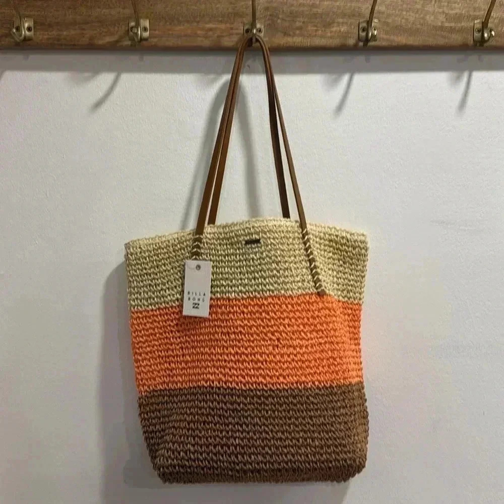 Billabong Perfect Find Straw Bag - Toasted Coconut - Picture 2 of 3